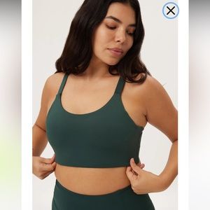 Girlfriend Collective Moss Lou V-Back Bra